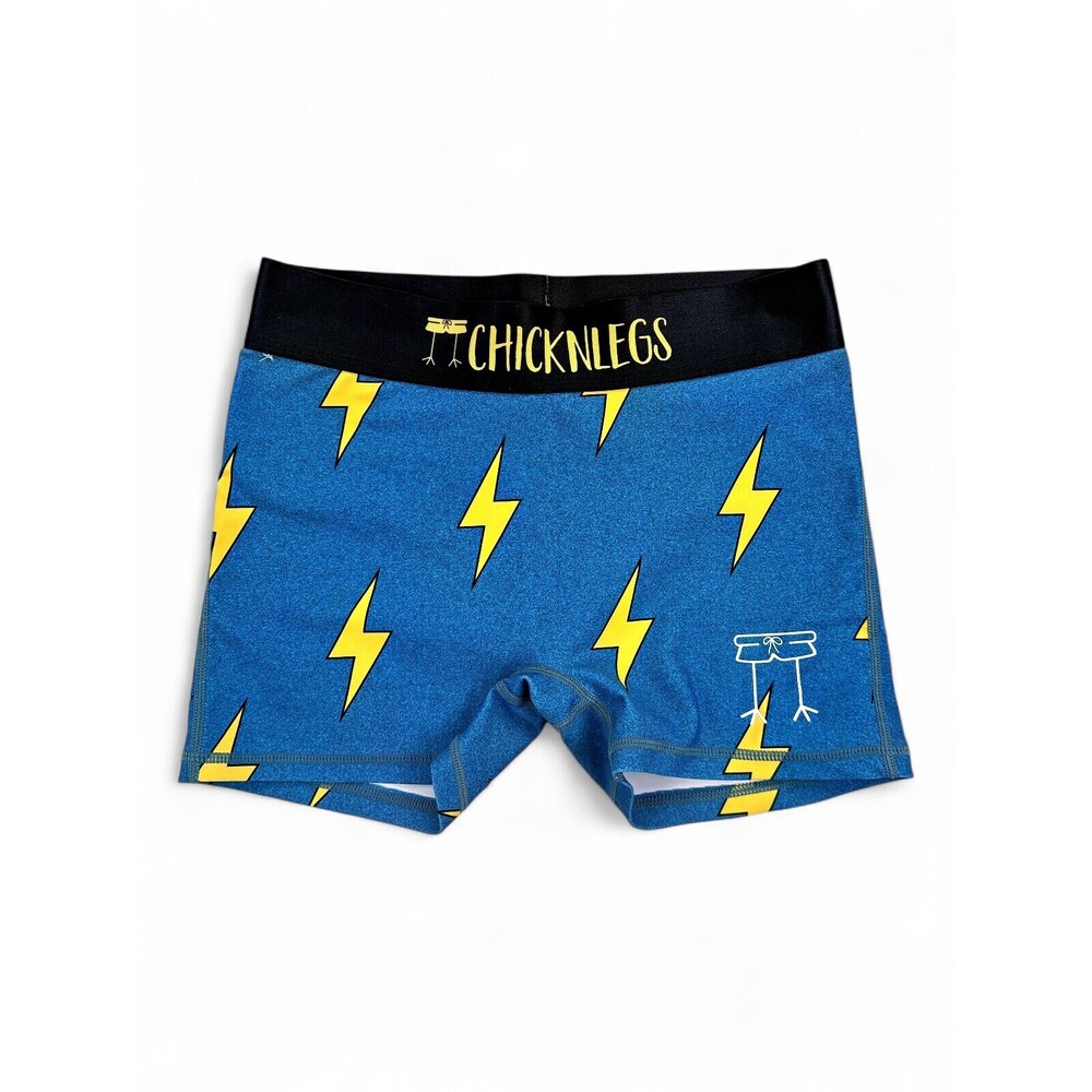 Chicknlegs Lightning Bolt Bike Shorts XS - Women's